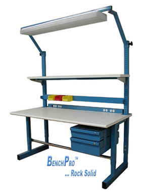 Bench Pro D Series workbench with options